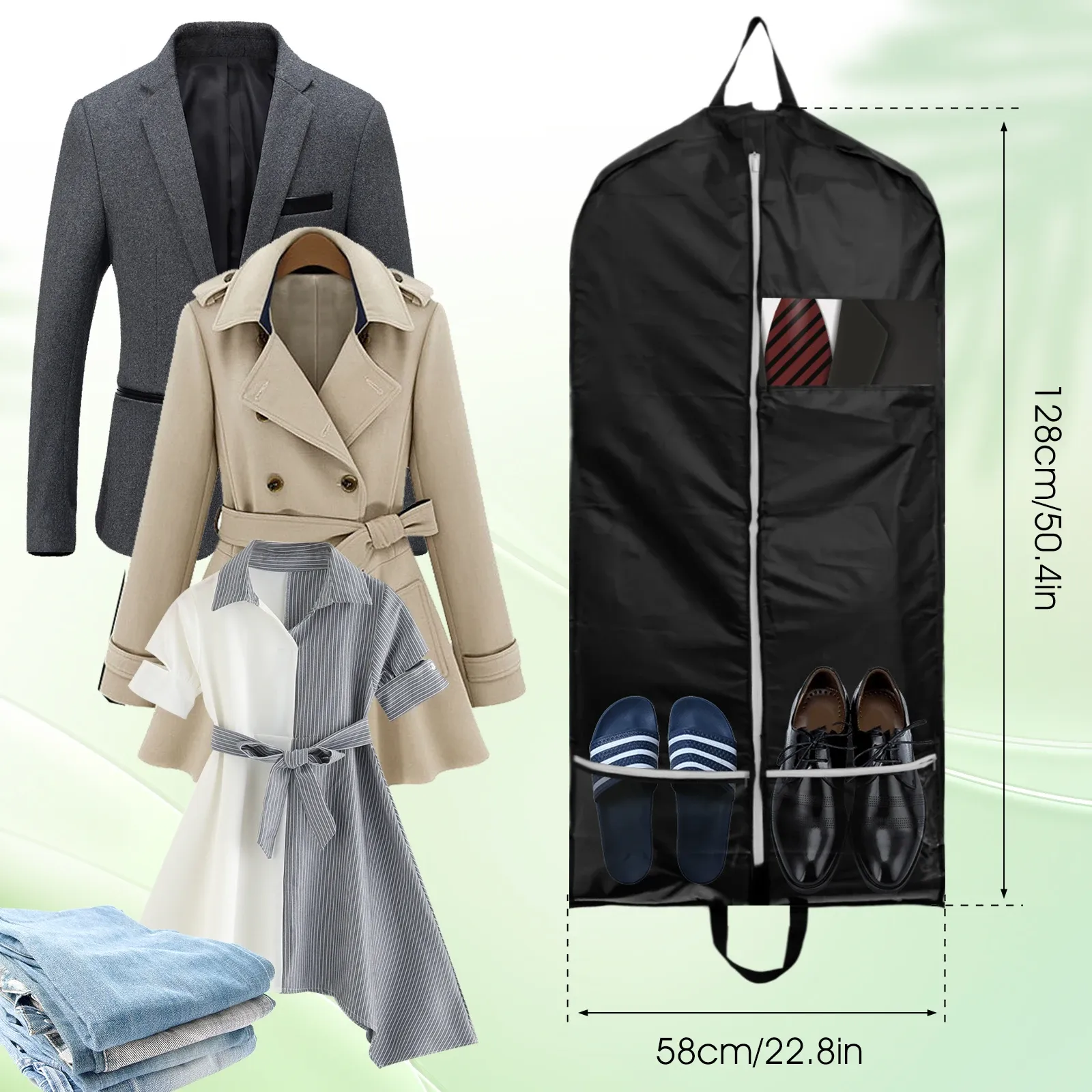 thumbnail image 2 of Garment Packing Folder - Large Travel Clothes Organizer To Minimize Wrinkles, Black 2 of 11