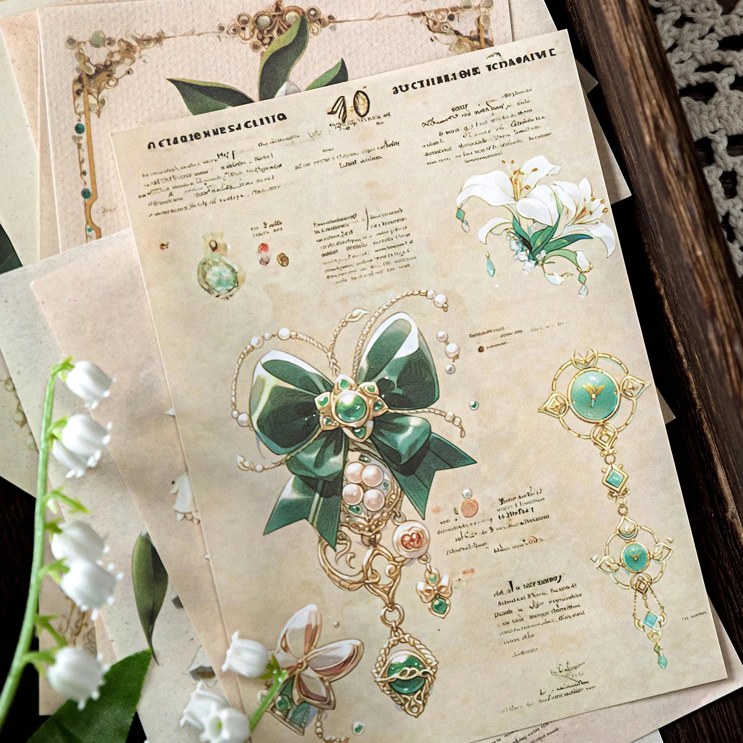 Free & Easy 廃盤　2010年12冊セット　美品 DHgate.com:50-Piece Vintage Decorative Paper Set for DIY