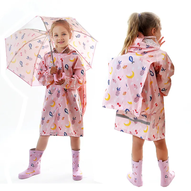 DHgate.com:Kids Rain Poncho: Waterproof Windbreaker Jacket