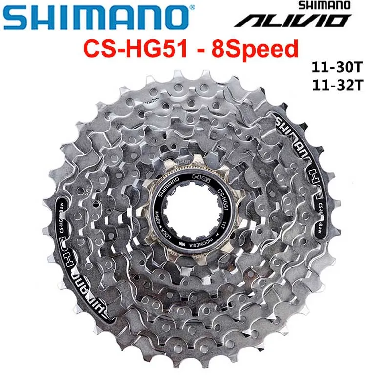 DHgate 8 Speed Cassette Mountain Bike Freewheel ALIVIO CS HG51 8 MTB Cassette Sprocket 11 30T 11 32T Sports Outdoors