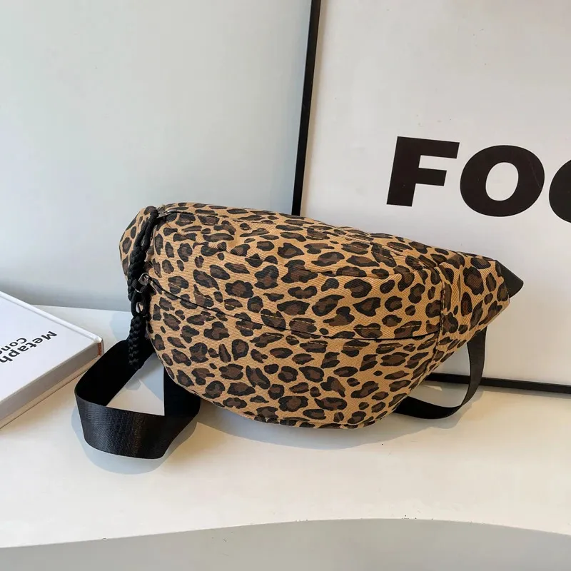 Borsa A Tracolla Donna In Nylon – Leopardata O Tinta Unita – Grande Capienza Per Viaggi E Lavoro