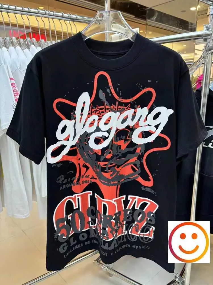 GLOGANG★Gasoline Tシャツ 2色 Wholesale Glo Gang Boyz Oversized Graphic T Shirts For Men
