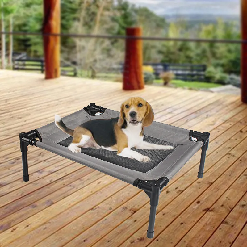 Oxford cloth breathable removable cover dog camp bed small pet trampoline  for four seasons from Dhgate Dog Beds & Furniture