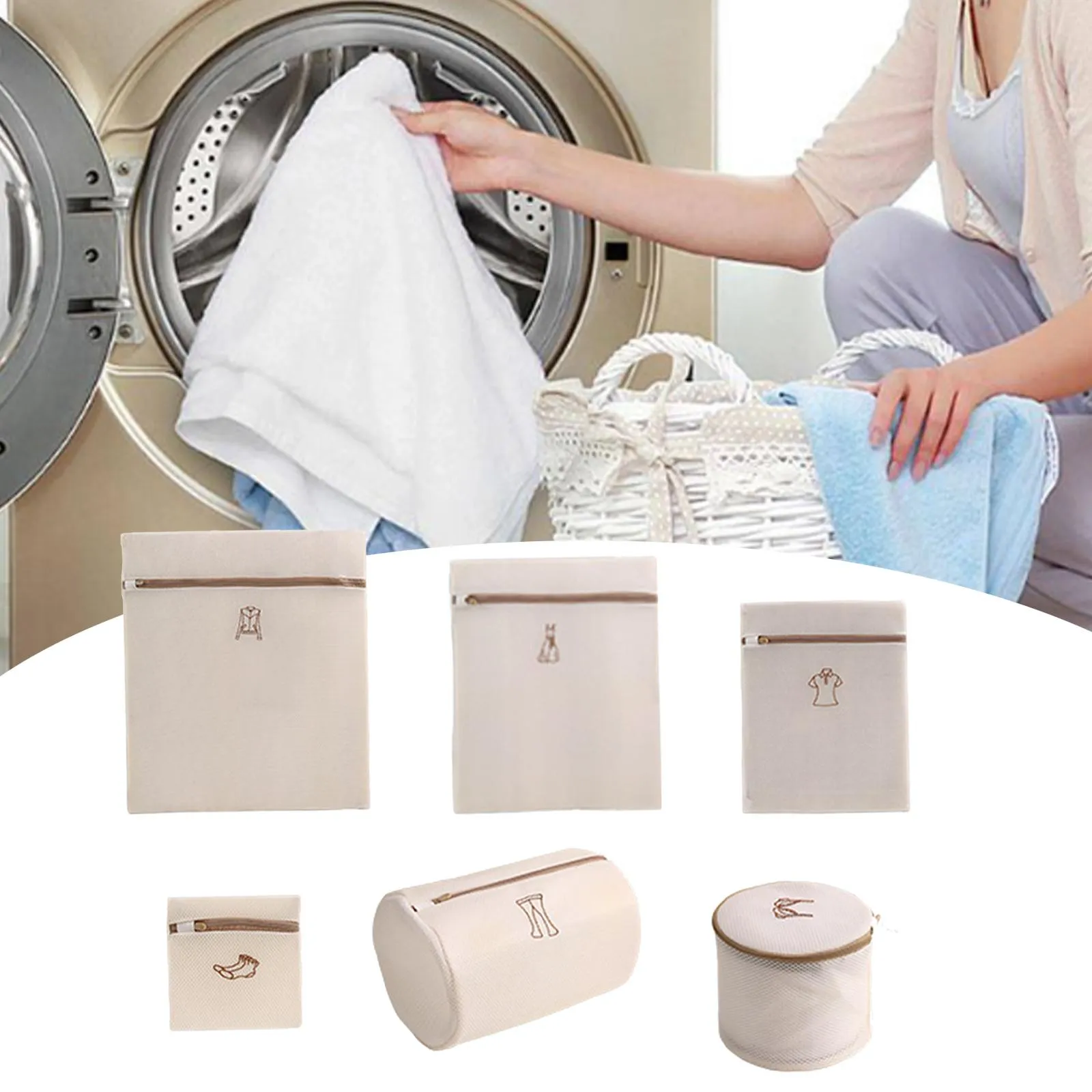 knee length dresses for ladies Gentle Care Honeycomb Mesh Laundry Bag – By Jillee Shop main image 1