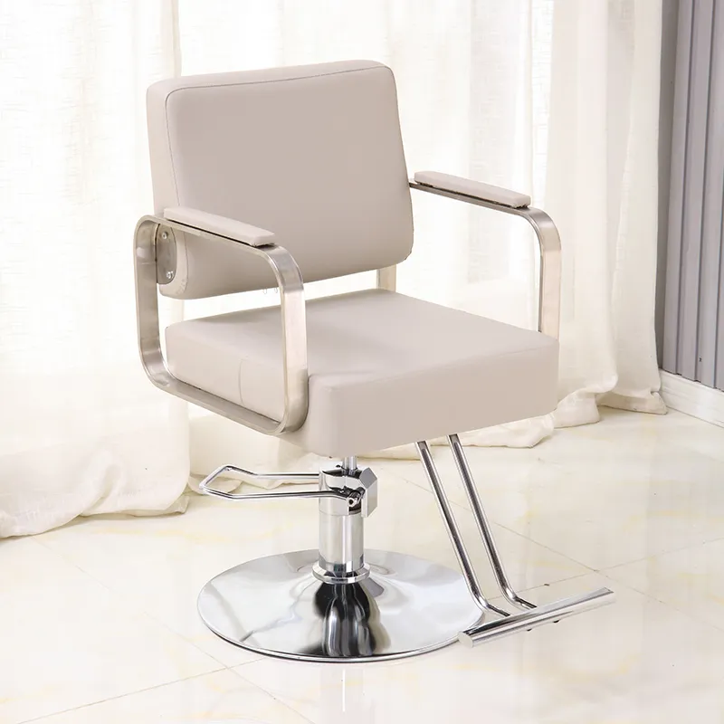 Photo inspiration: Gallery Detail: Rolling Leather Chair Adjustable Reclining Barber Chair Heavy Duty