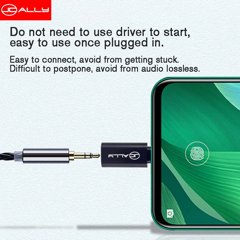 JCALLY JA04 Type-C Headphone Amplifier: Hi-Fi Audiophile USB DAC