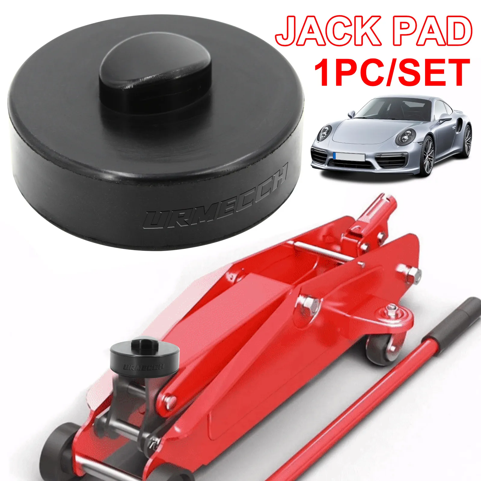 Jack Rubber Pad Anti Slip Adapter Support Block Car Lift Tool For