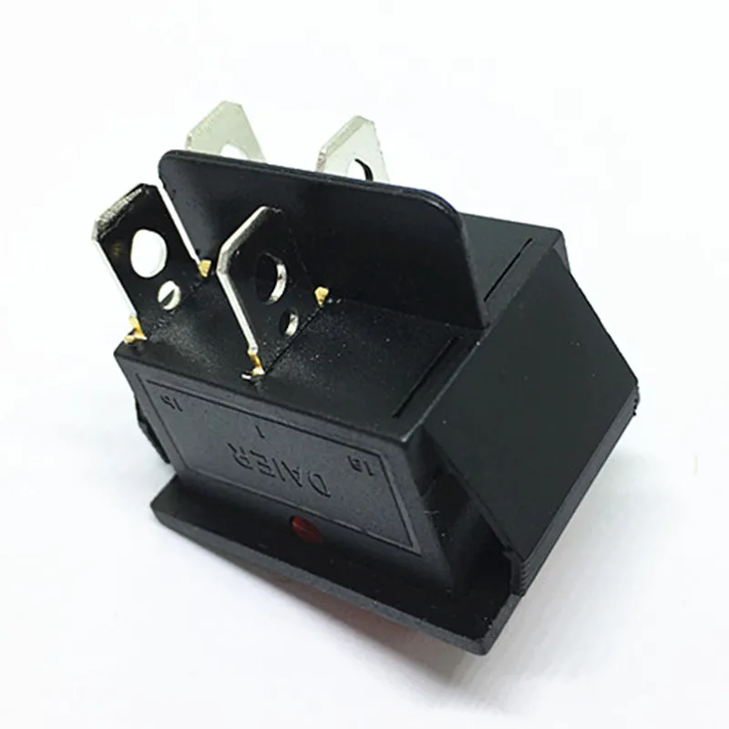 KCD4 4-Pin Rocker Switch Power Switch with Transparent Waterproof Soft ...