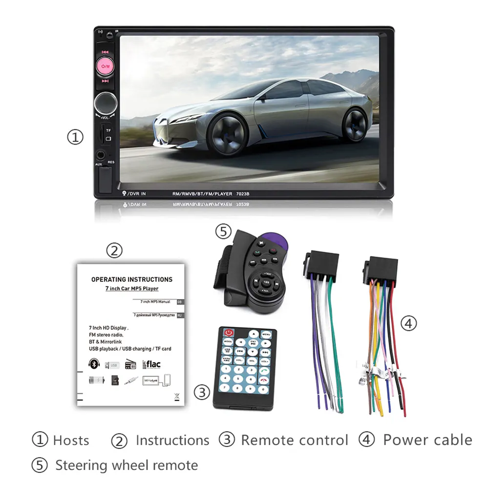 7 Inch Multimedia Screen Touch Screen Car Audio 7 Inch Multimedia Player With... From Ddmyjan ...