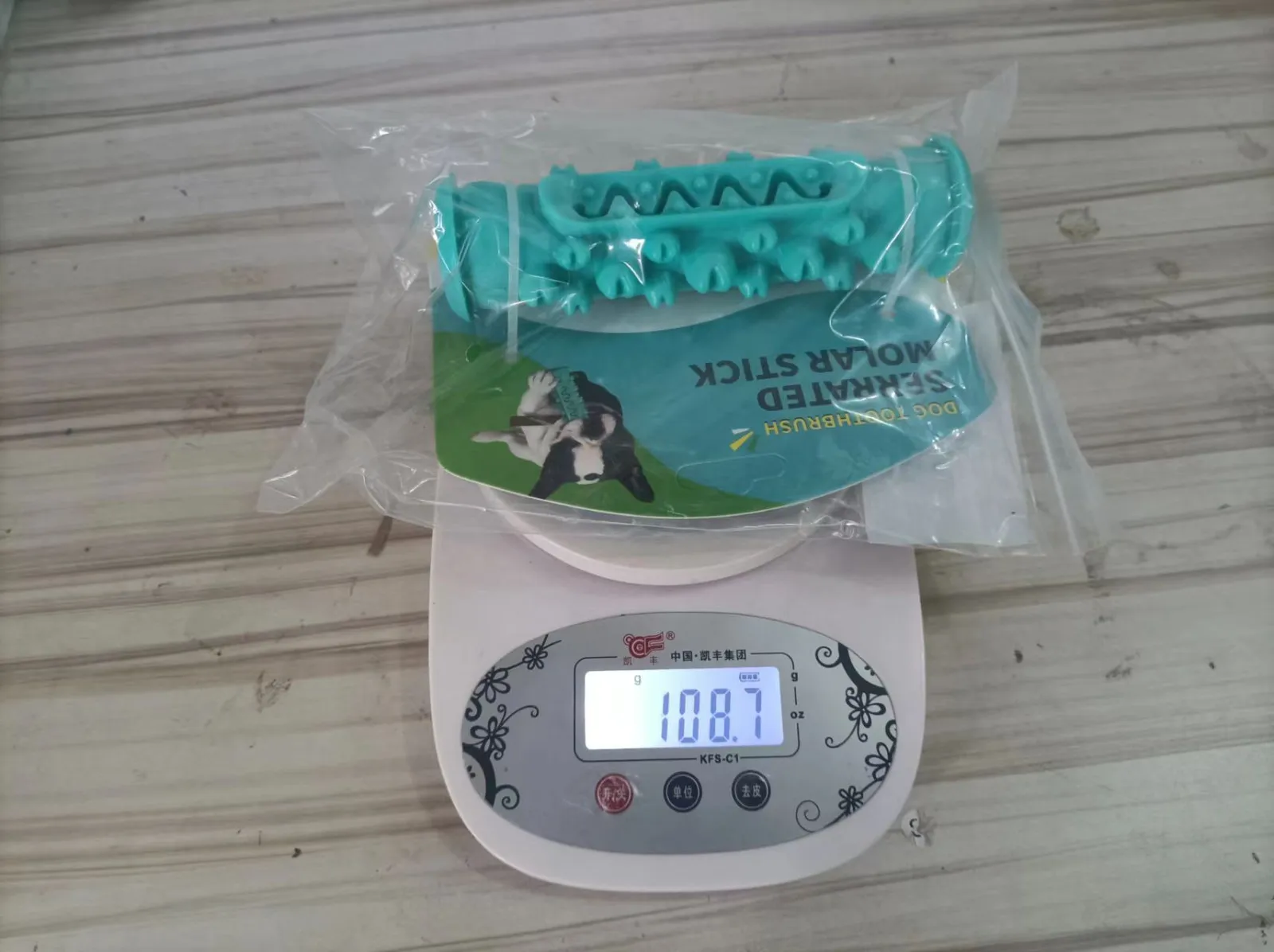 Dog Chew Toy Toothbrush Plastic Brushing Stick for Large Breed ...