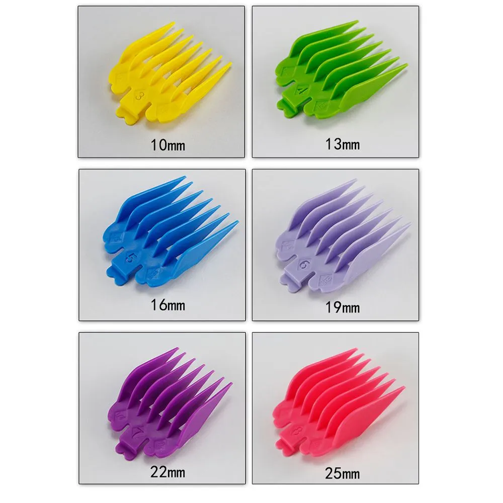 Universal Adjustable Hair Trimmer Guide Combs - 3-25mm Hair Clipper ...