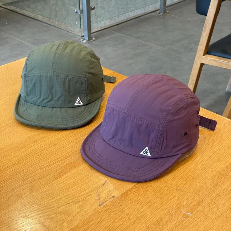 Cappello da baseball corto giapponese da uomo e da donna, a visiera morbida, a cinque pezzi, per esterni, ad asciugatura rapida, da strada, 240621_voghion.com