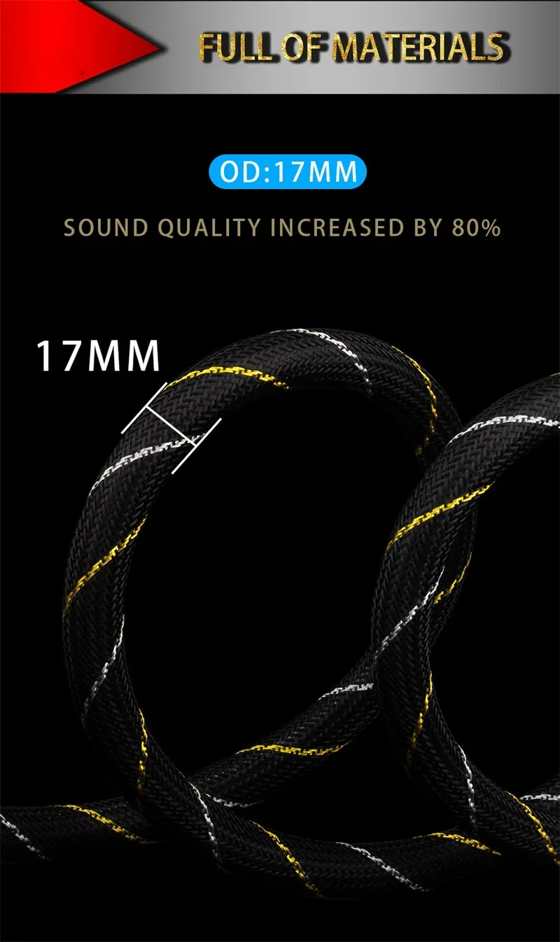 thumbnail image 2 of High Quality Pure Copper P-029 US Power Plug IEC Connector For Audio – Black 2 of 6