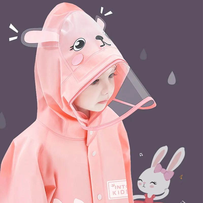 DHgate.com:2024Kids Raincoat, Polyester Waterproof Rain Coat