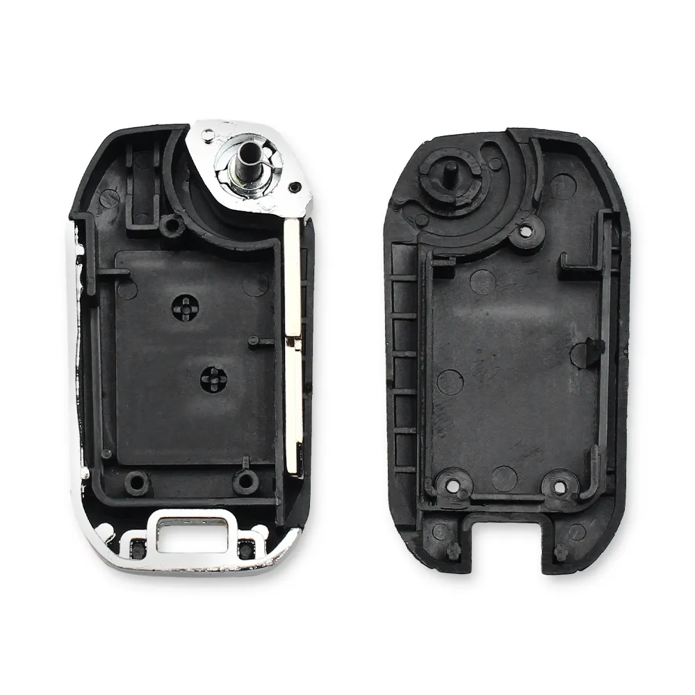 thumbnail image 2 of Replacement 2-Button Remote Key Fob Case For Peugeot & Citroen (Black Shell) 2 of 10