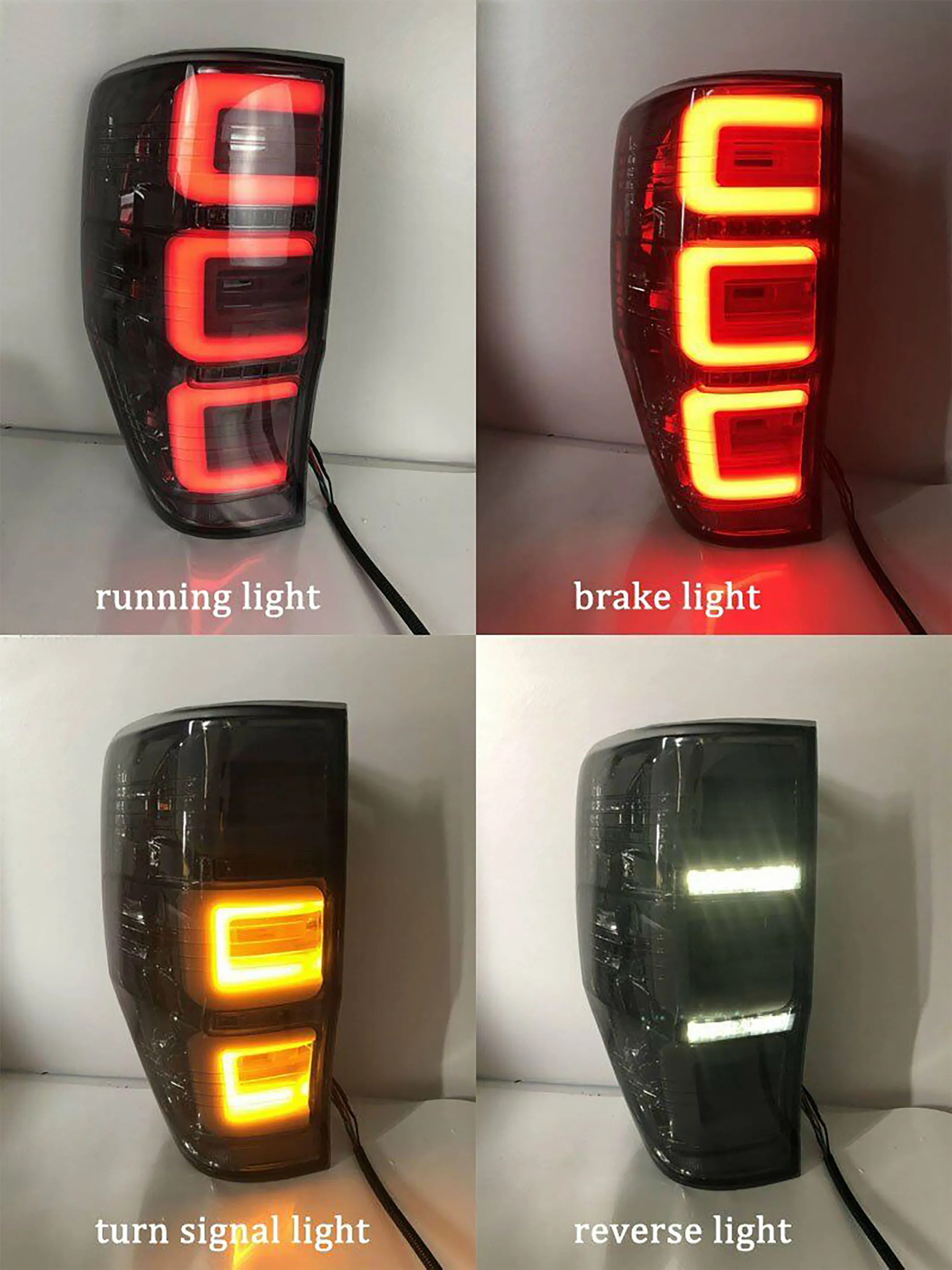 Ford Ranger Tail Light: LED Plug-and-Play Rear Trunk Lamp for 2019-2022 ...