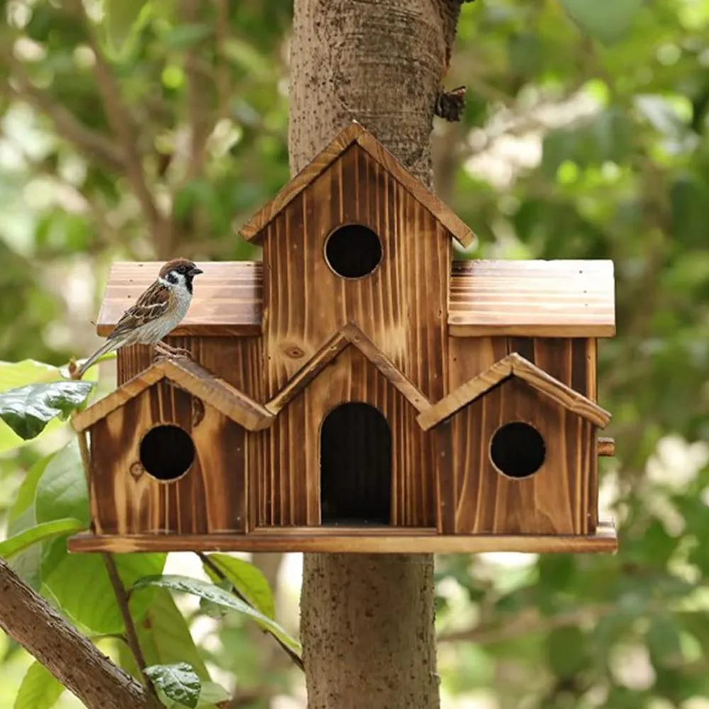 thumbnail image 2 of Hand-woven Hummingbird House Hummingbird House Nes... - Grandado 2 of 13