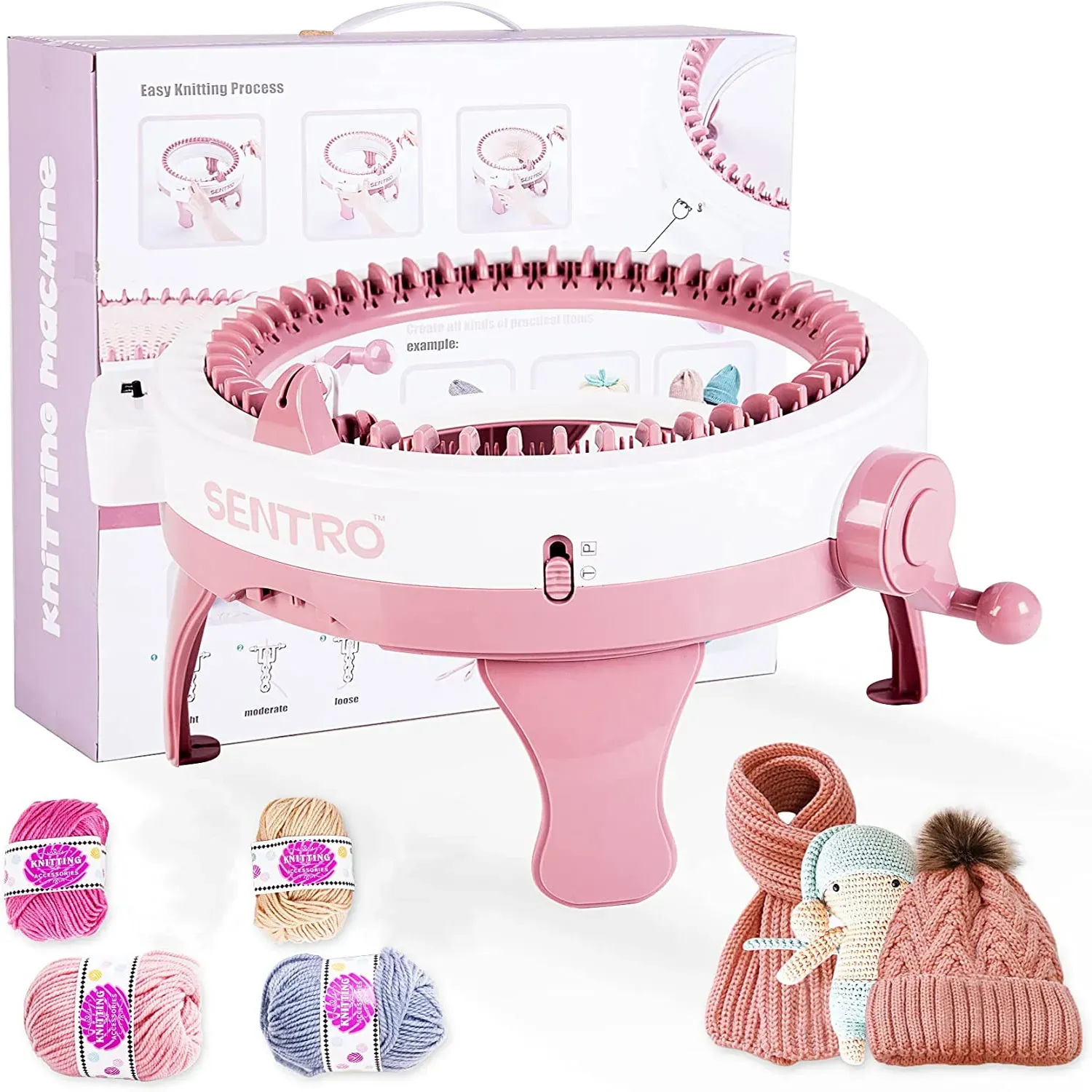Manual Automatic Knitting Machine DIY Wool Crochet Scarf Artifact Knitting Tools | UK