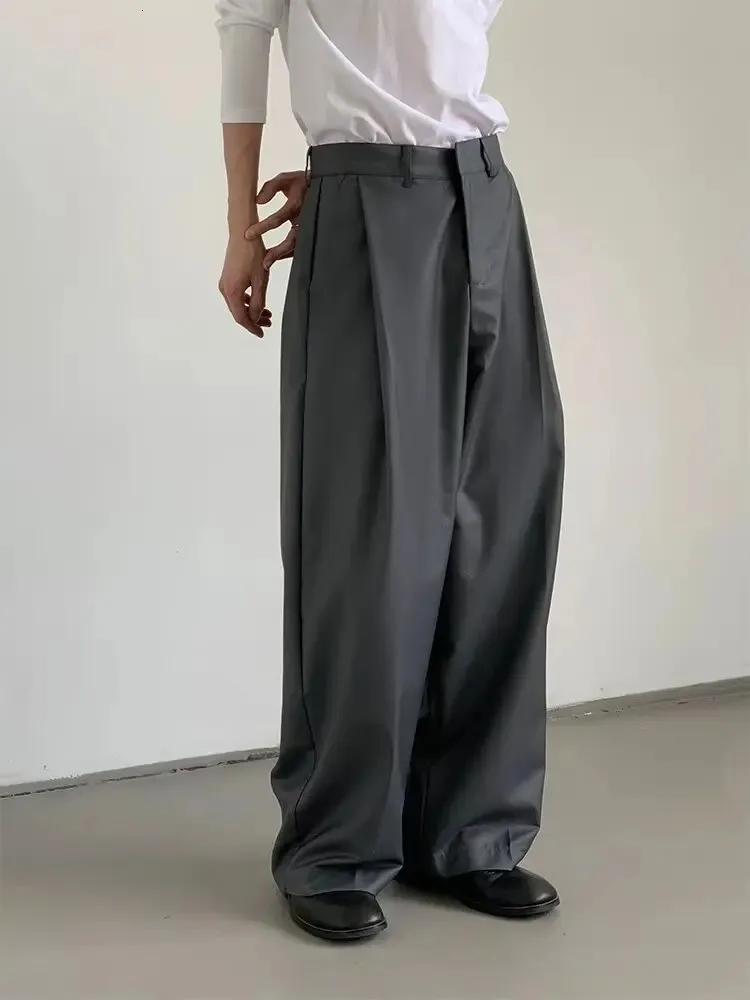 パンツ gray silver slacks baggy wide straight df7562ad-1f8a-4aa7-b3c9-