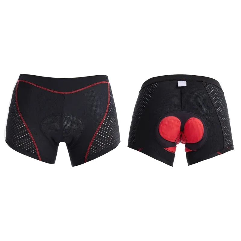 Biking Shorts For Men DEALYORK Men's Padded Bike Shorts 3D