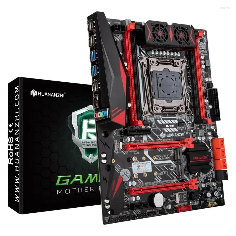 Motherboards HUANANZHI X99 AD3 LGA 2011-3 Motherboard Intel XEON E5 LGA2011-3 All Series DDR3 RECC Non-ECC Memory Supports Workstation