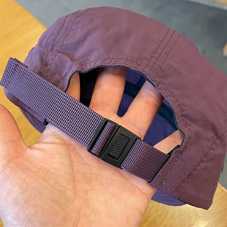 Cappello da baseball corto giapponese da uomo e da donna, a visiera morbida, a cinque pezzi, per esterni, ad asciugatura rapida, da strada, 240621_voghion.com