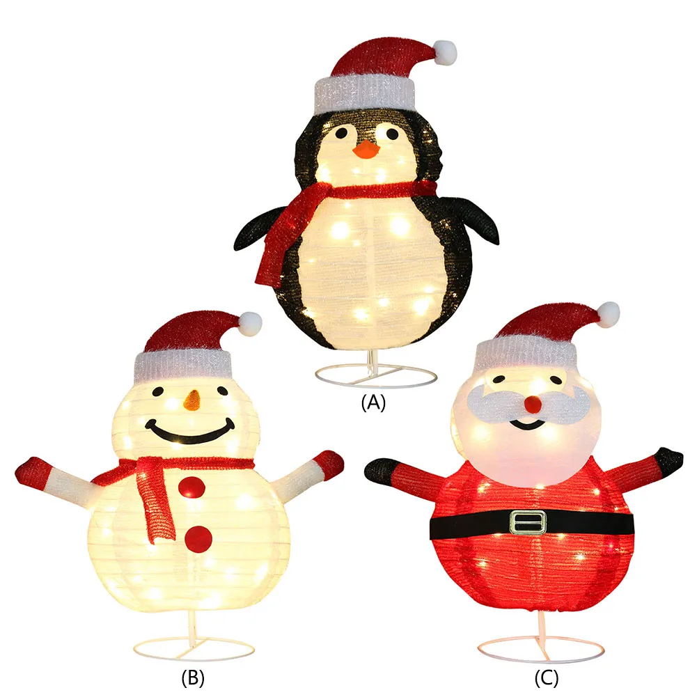 Amazon.com: Light Up Christmas Penguin Decoration Led Light