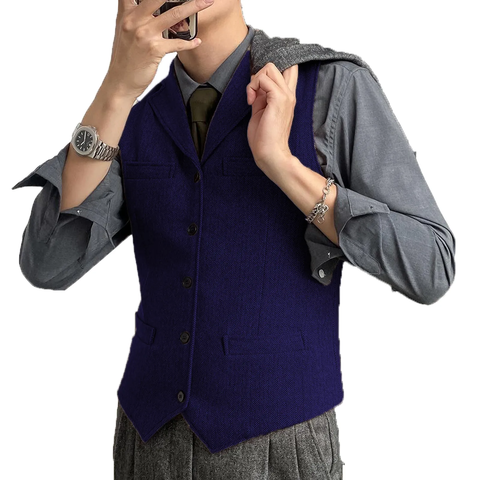 Mouwloos vest van Paradise Merino van Concept by Katia | Bestel via Wol