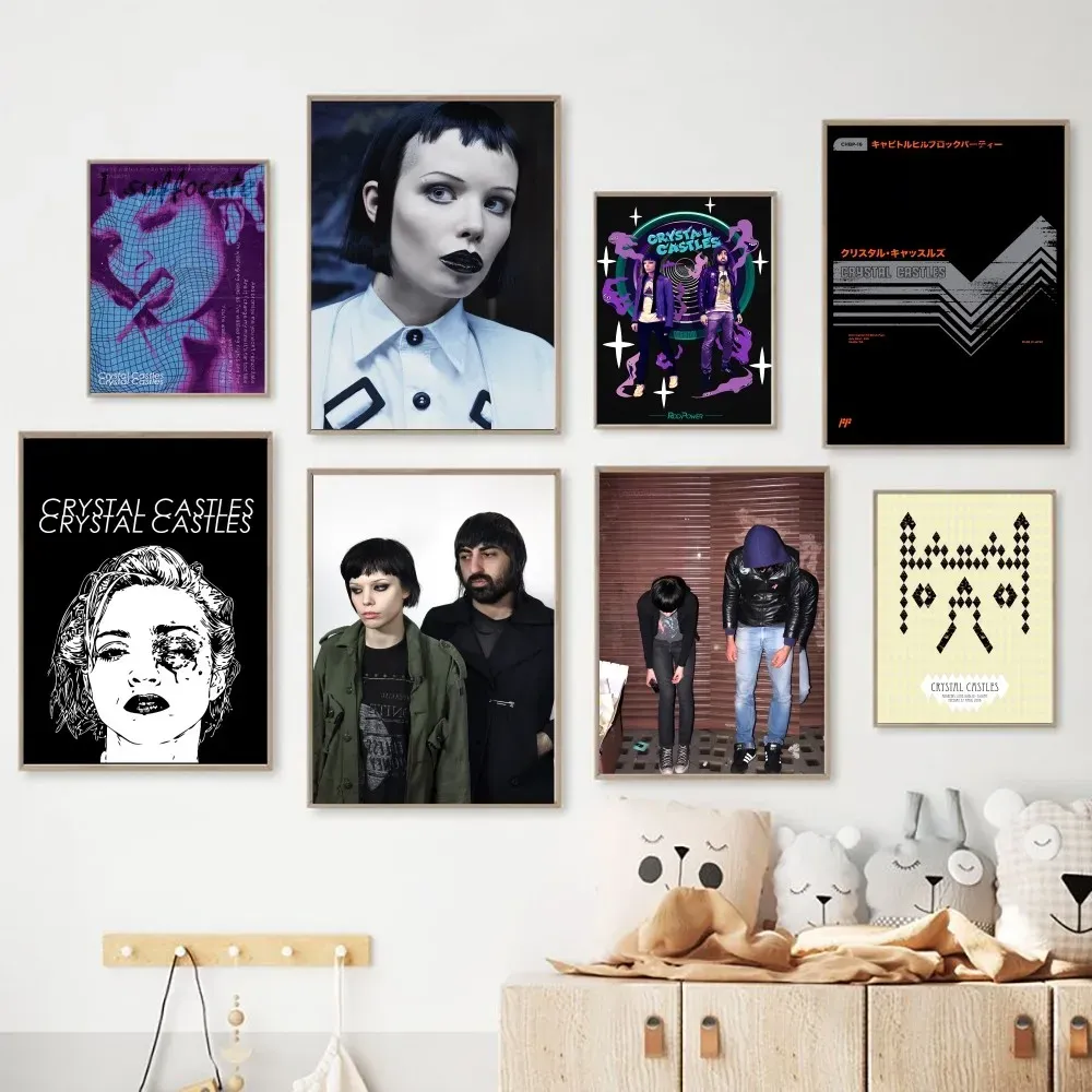 「レア」Crystal castlesクリスタル・キャッスルズ壁掛けタペストリー 2025年最新】crystal castlesの人気アイテム - メルカリ 「レア