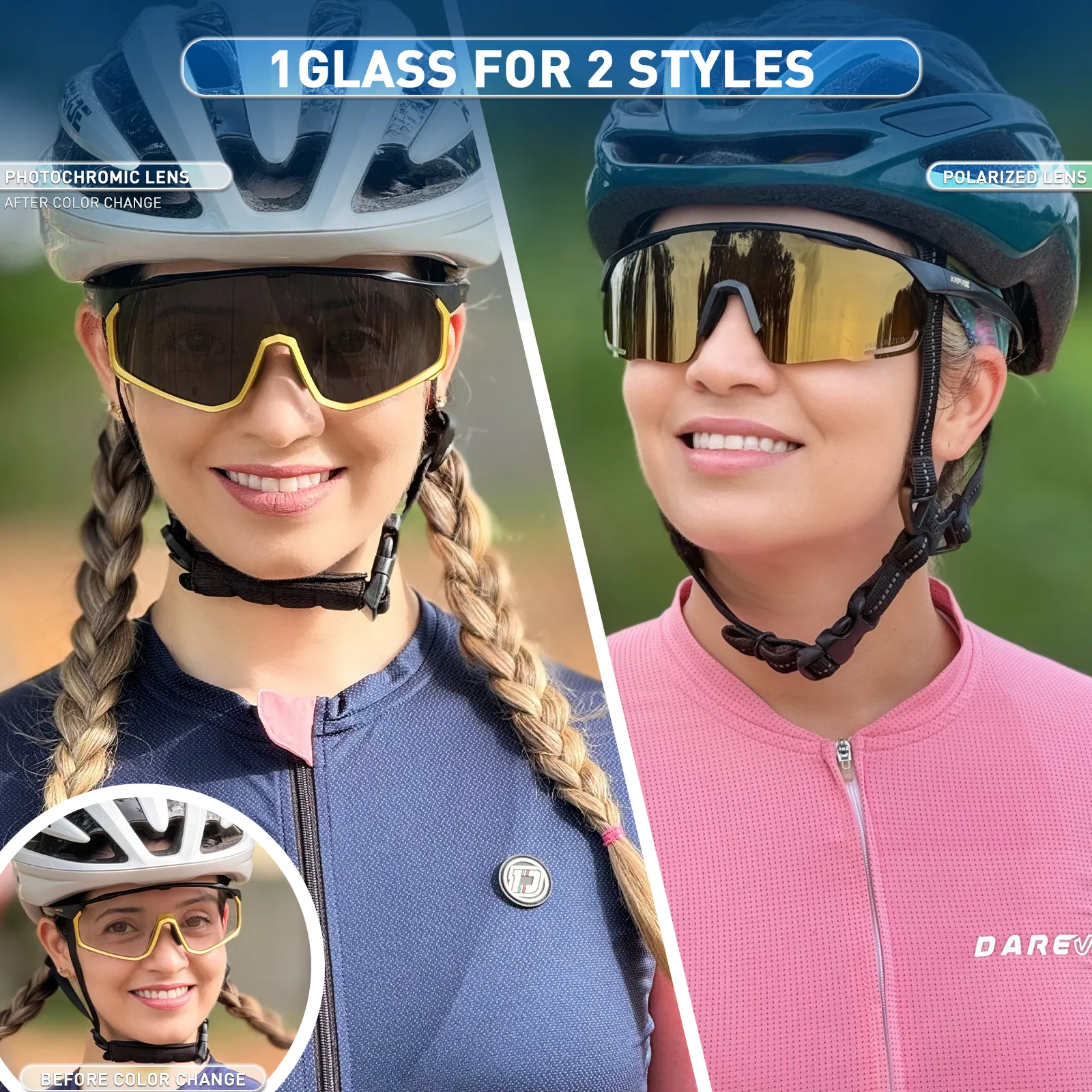 Kapvoe Polarized Optilabs Sports Glasses Photochromic UV400 Protection For Men And Women Ideal For MTB Outdoor Sports And Cycling From Ddmymay 36.87 DHgate.Com