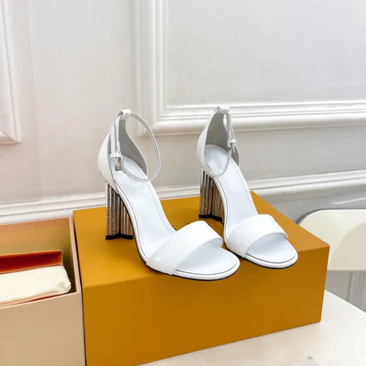 Sandalias De Cristal Sandalias De Tacón Altos, Sandalias Florales