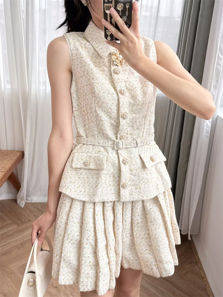 knee length dresses for ladies Shredded Backless Halter Mini Dress – edikted main image 0
