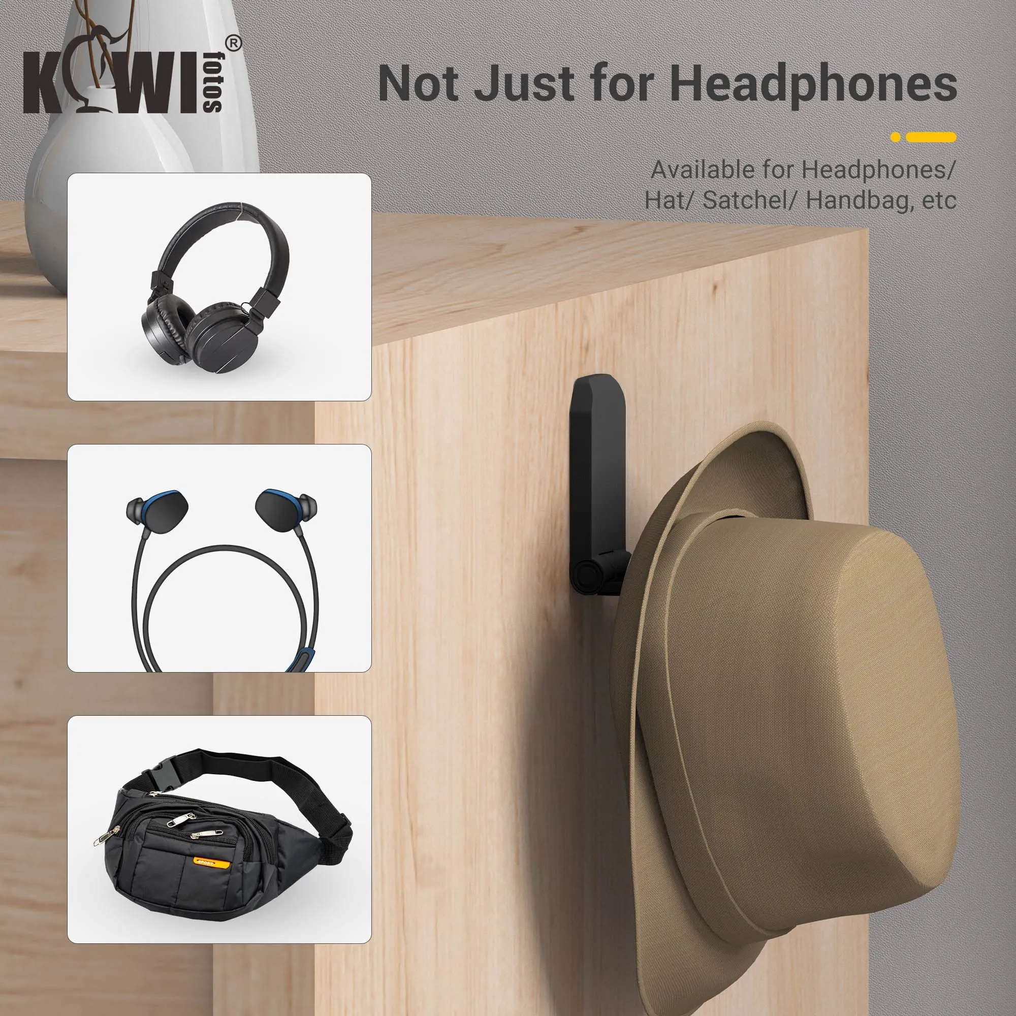 Headphone Stand Aluminum Universal Headset Holder With Flexible Headrest And Compact Design From Tablet PC Stands - Price 11.39 - View #3