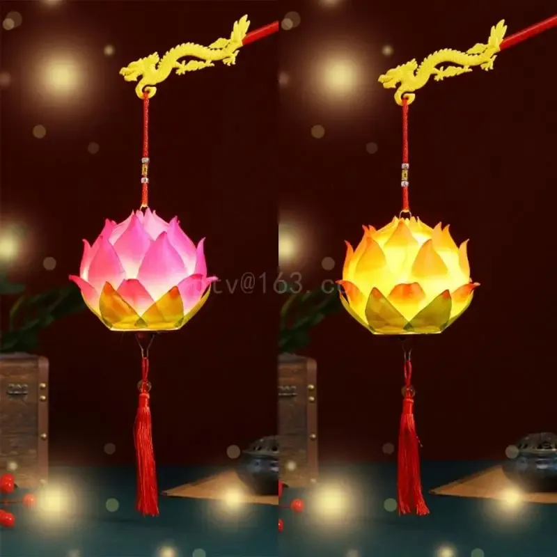 DIY Chinese Traditional Handmade Portable Blossom Flower Lanterns with ...