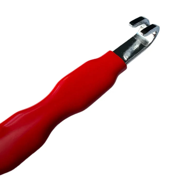 Outil Déconnecteur Connecteurs Électriques - Double Bout Acier Carbone - Pour Démontage Prises Auto, Moto - 19 Cm - Rouge