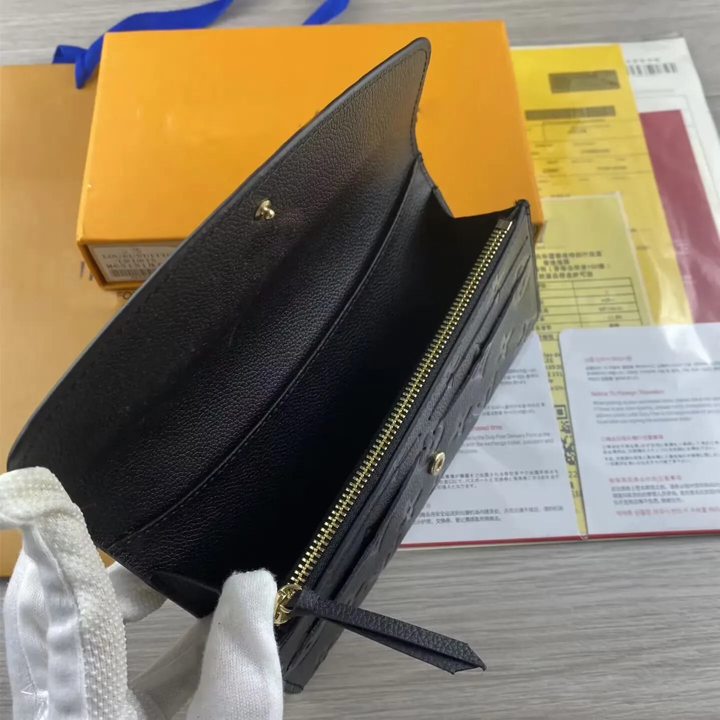 ✓ DHgate 엠보싱 플라워 지갑 : 디자이너 숙녀 카드 홀더가있는 짧은 지갑 격자증 클러치 | 오늘 특별 할인