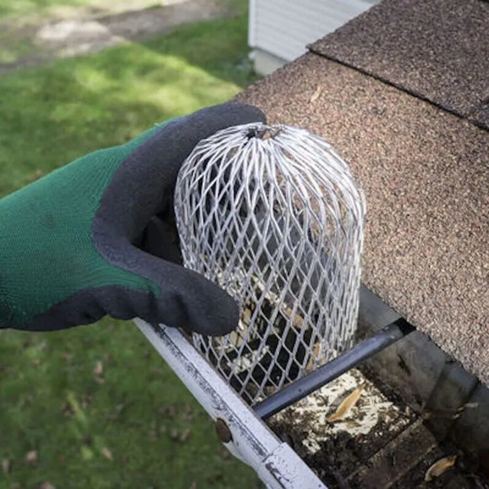Gutter Trape Gutter Downspout Strainer Leaf Debris Trap Rain Gutter Drain Cover Mesh ...