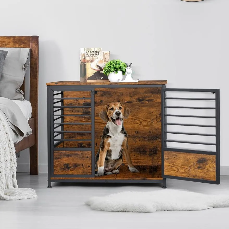 Dog Crate Furniture 32In Medium Heavy Duty Dog Kennel House Photo Inspiration