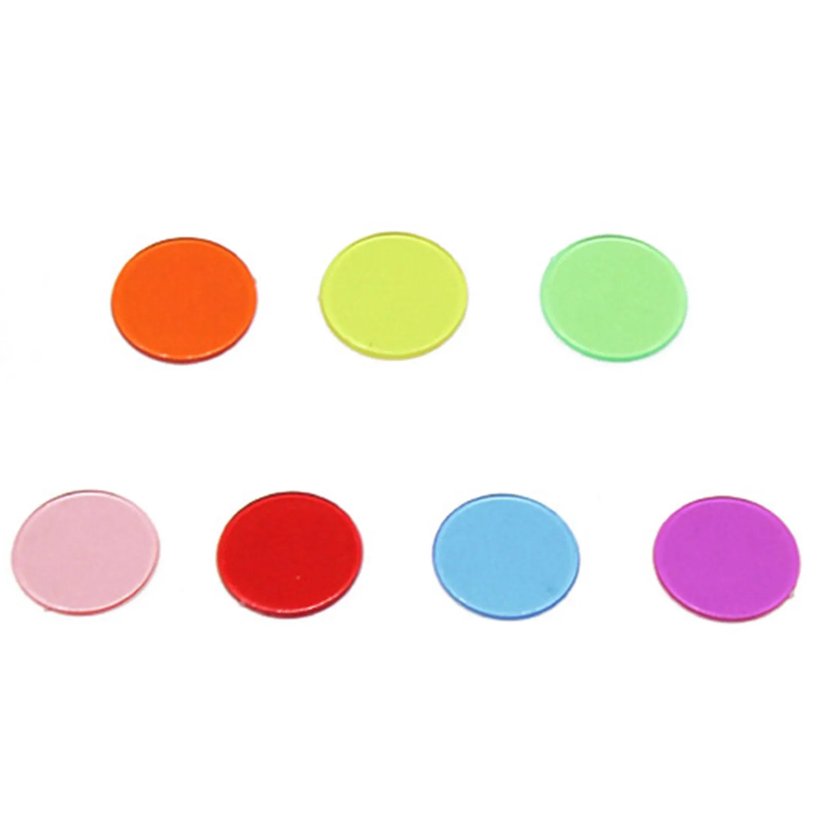 Colorful Math Counting Chips for Learning, Sorting, and Bingo Games Set ...