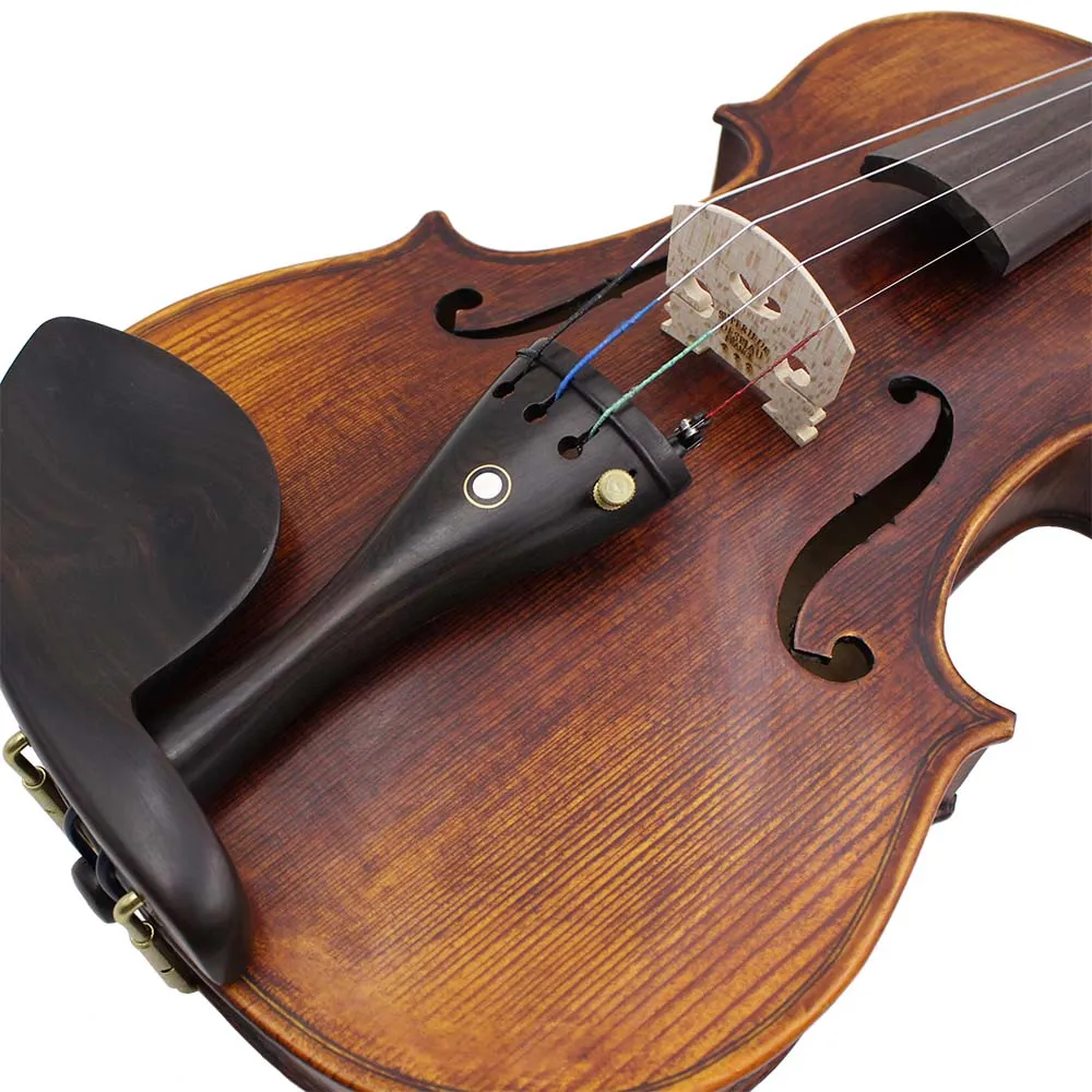 Astonvilla AV-10 4/4 Acoustic Violin with Spruce Panel, Case, Bow