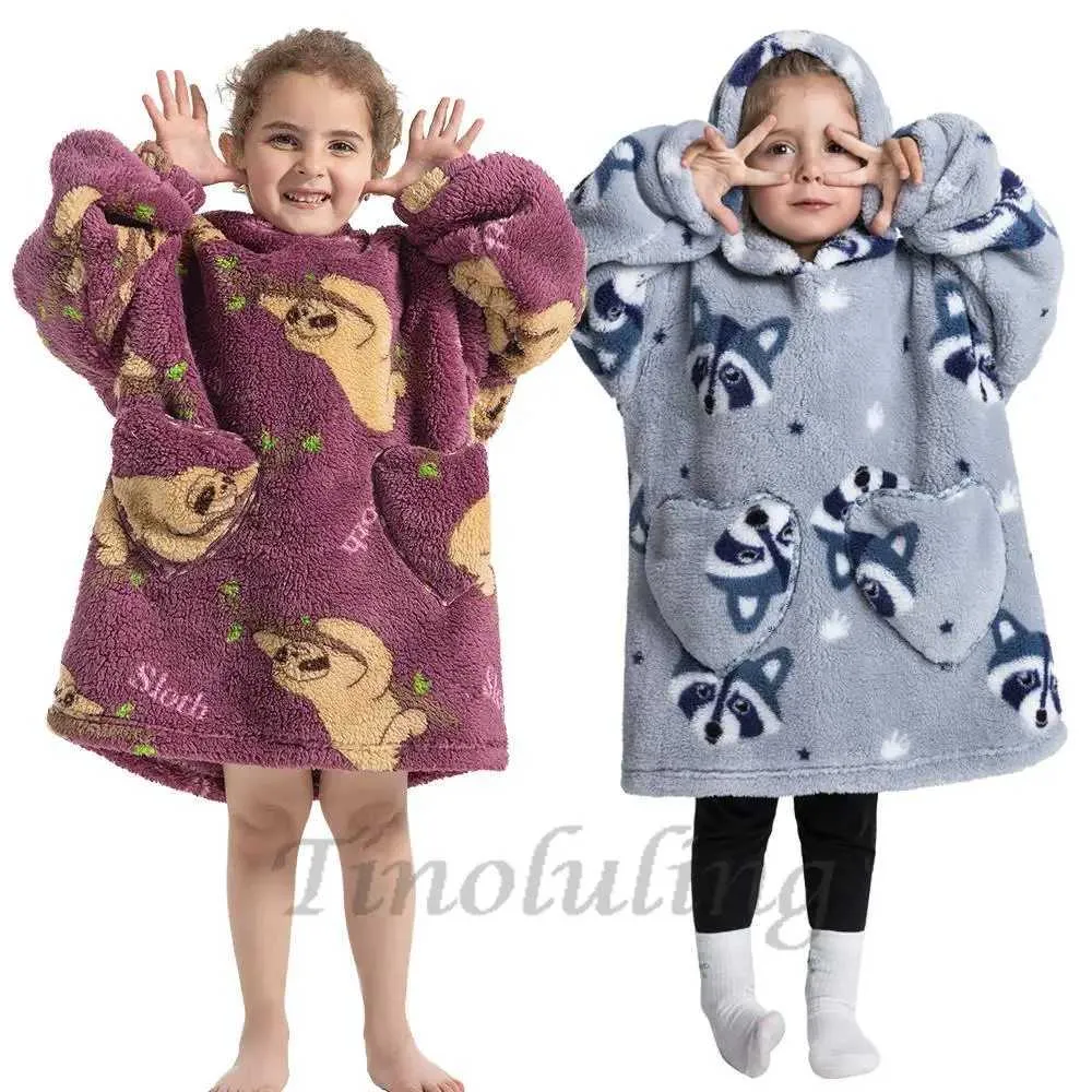 Veste Polaire Chaude Avec Capuche Pour Enfants - Garçons Et Filles - Coupe-vent, Douce - Taille 6 à 18 Ans
