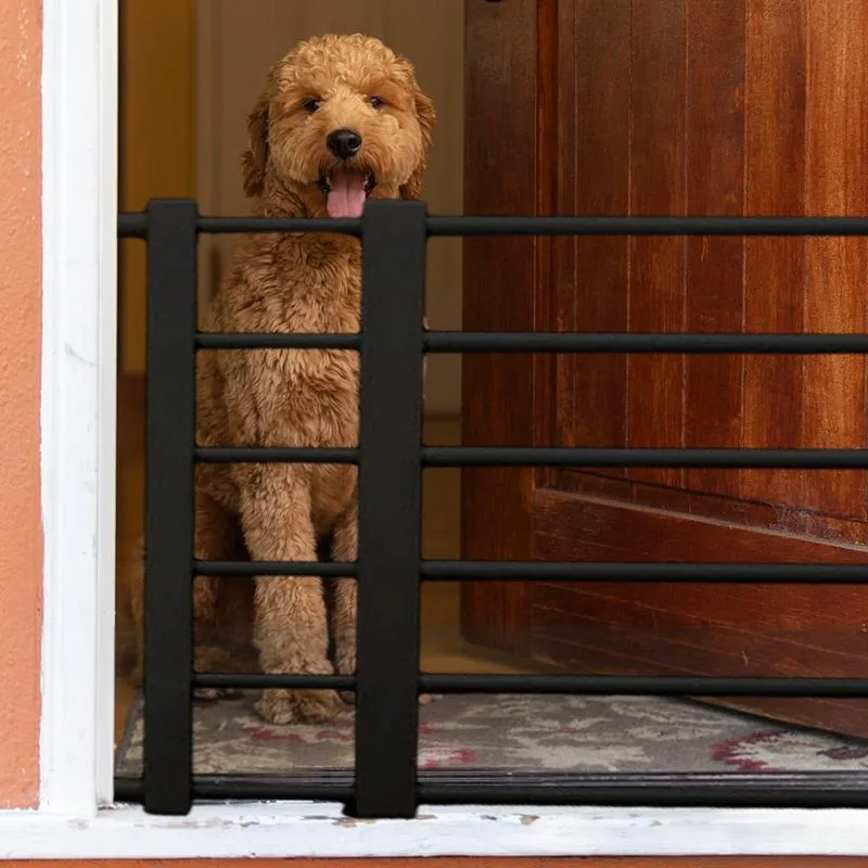 Extra Wide Short Pet Gate For Stairs Short Retractable Extra Wide