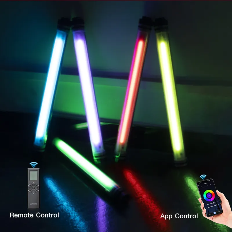 LUXCEO P8 8W LED Video Light Wand with App Control CRI 95+ IP68 ...