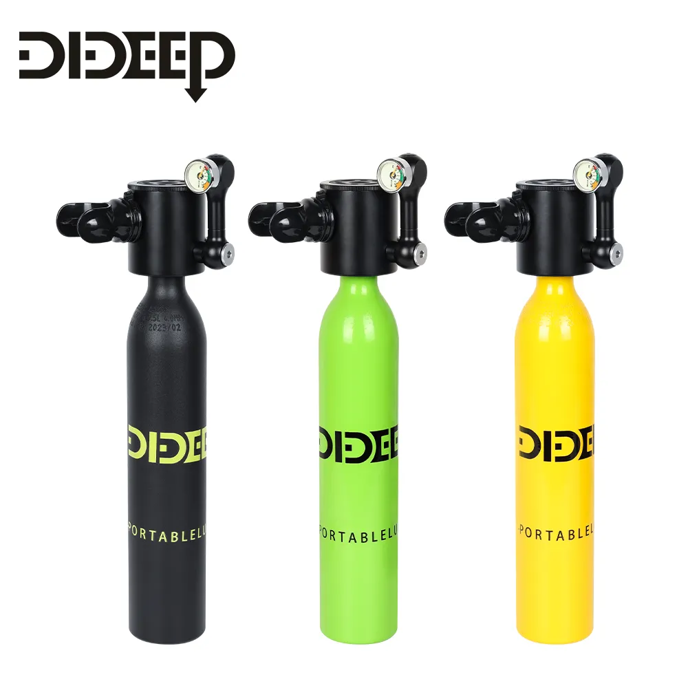 Dive Tanks For Sale Diving Tank Kit Portable 1L Mini Diving Tank Underwater Exploration Emergency Rescue Scuba Tank Mini Scuba Diving Cylinder Mini Scuba Tank Kit Diving Package Oxygen Tank Mini Diving