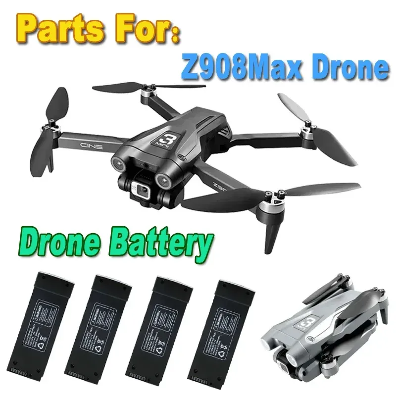 Batería para Drone i3 Pro Batería de 3,7 V 2000 mAh para Drone i8 Max Z908 Z908Pro Z908Max Batería Original Drone Batería