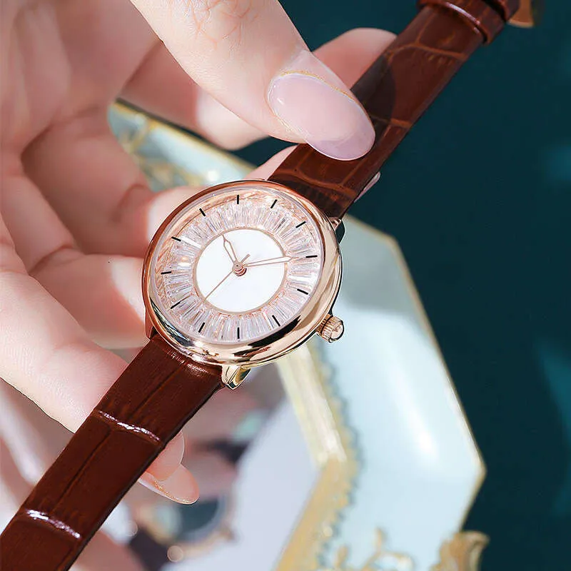 Goddy Women s Fashion Internet Celebrity Full Of Stars Belt Waterproof Quartz Watch 582Fcd