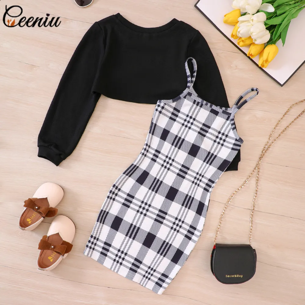 Teen Girls' Dresses: A-Line & Plaid Styles (7-12 Years)