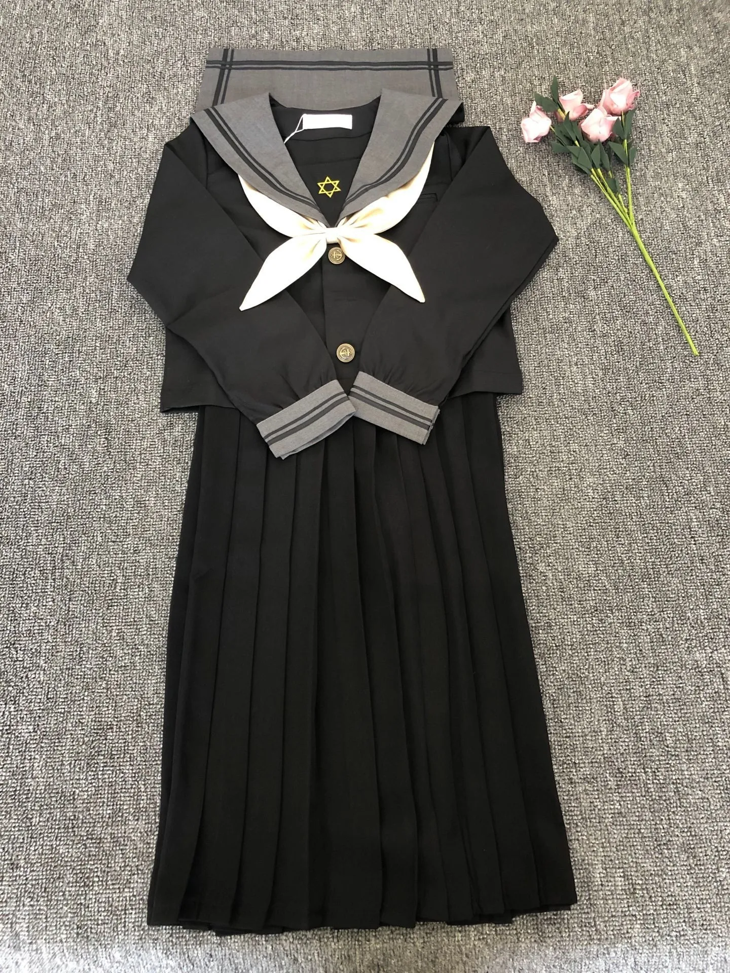 black uniform dress Beessbest Girls School Sleeveless Square Neck Pleated Knee Length Preppy Jumper A- Line Dresses for Kids 3-14Y Black: Clothing, Shoes & Jewelry A contrast white lace complements the dress and the gathered back allows for ease of movement and comfort. May I Ask for One