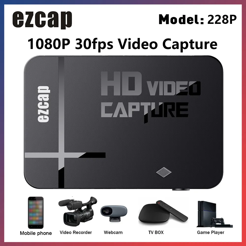 1080P Video Capture Card: Ezcap 288P Analog To Digital Game