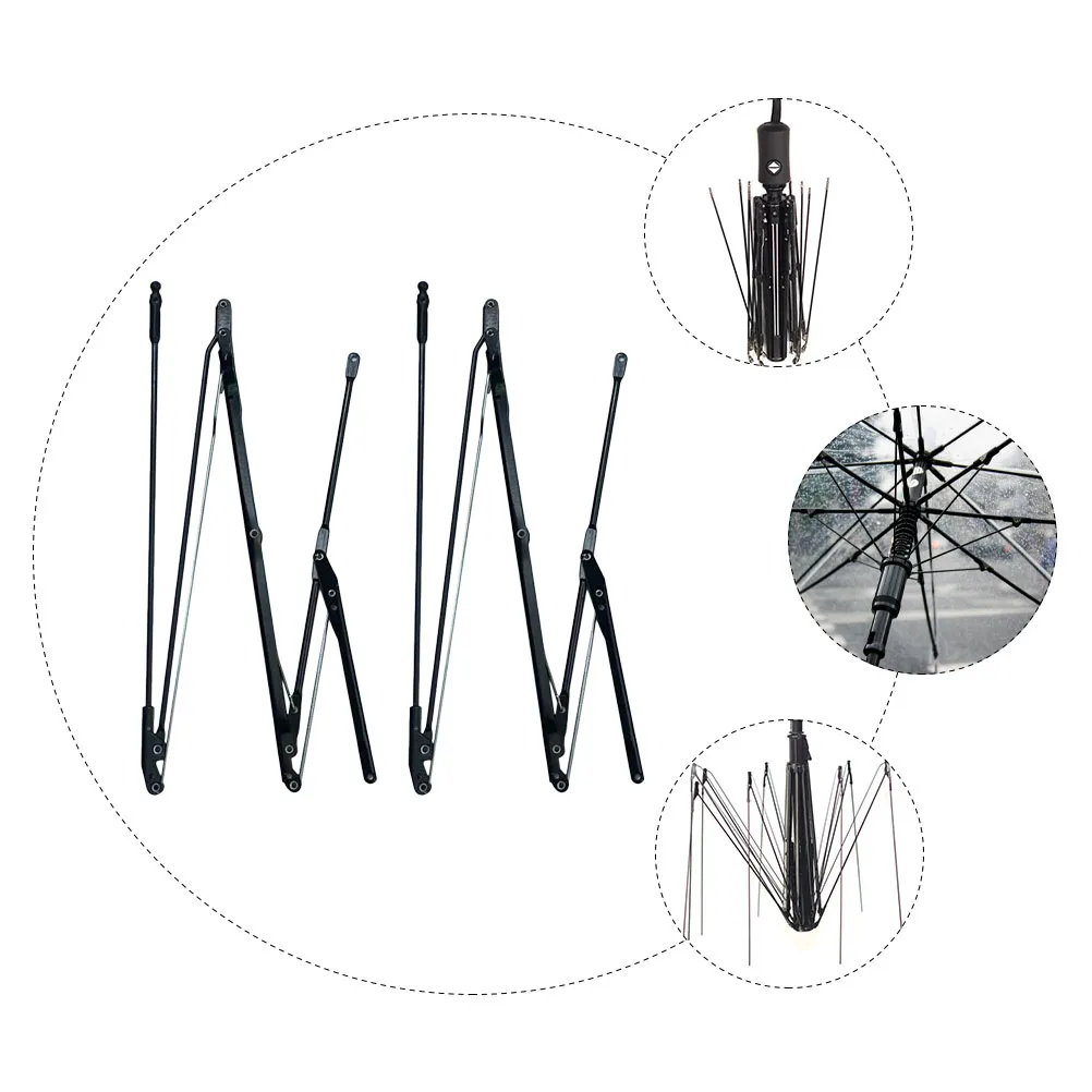 double layer patio umbrella rib assembly Covered Living Replacement canopy for 11ft 8 ribs Green (Canopy only), Size: 11' Introducing the Lyon Umbrella 2 Sets Travel Wallet Umbrella